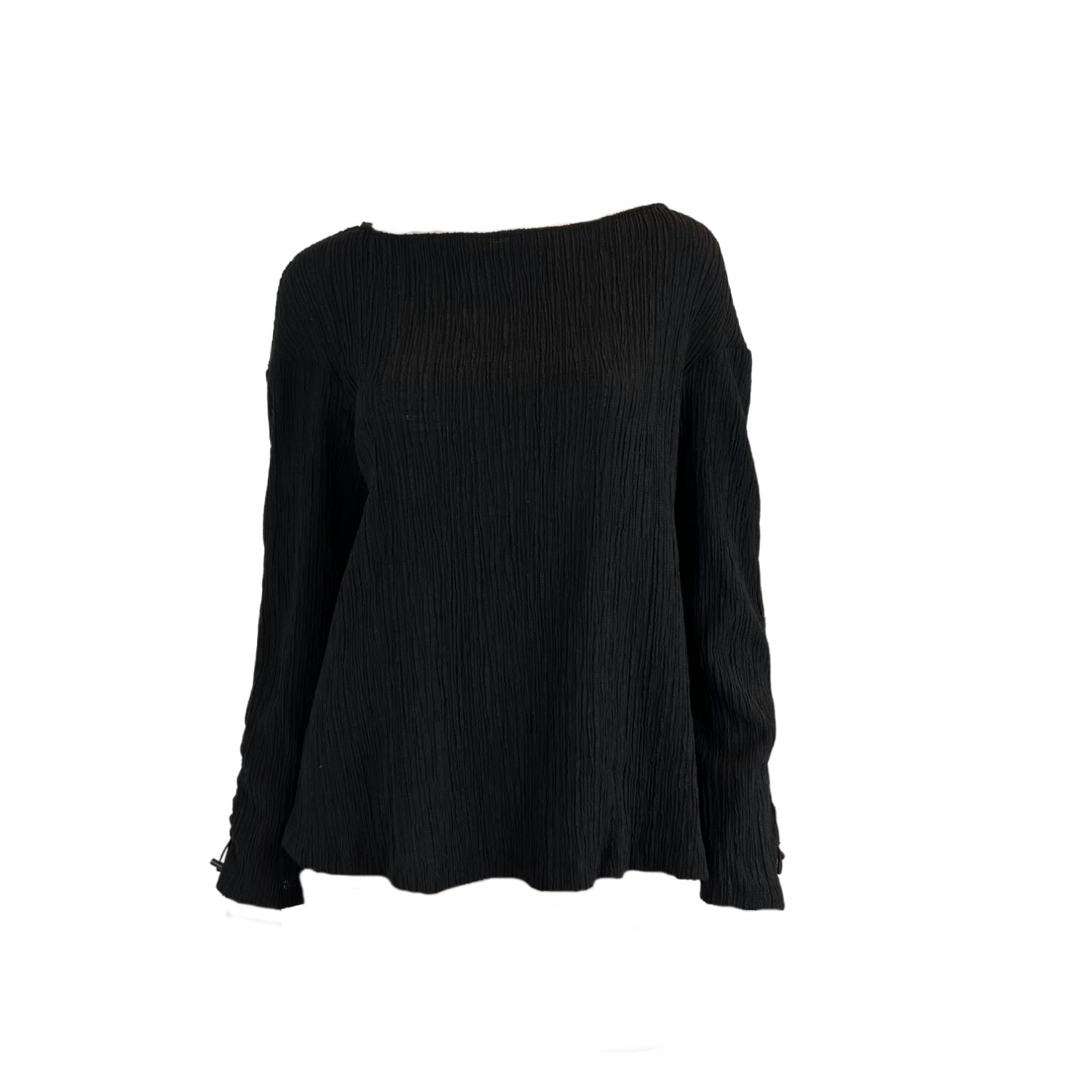 Snider Women's Black Wave Top In Black
