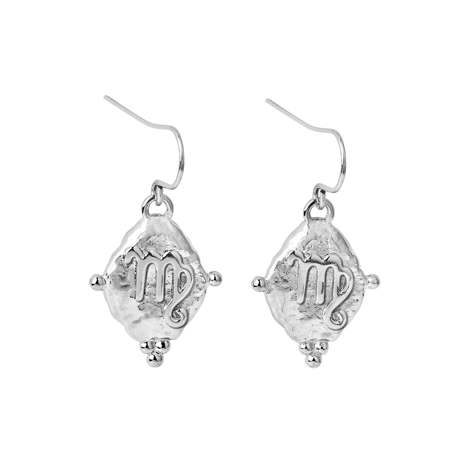 Seven Saints Women's Virgo Vintage-style Dangle Earrings, Gold Plated In Metallic