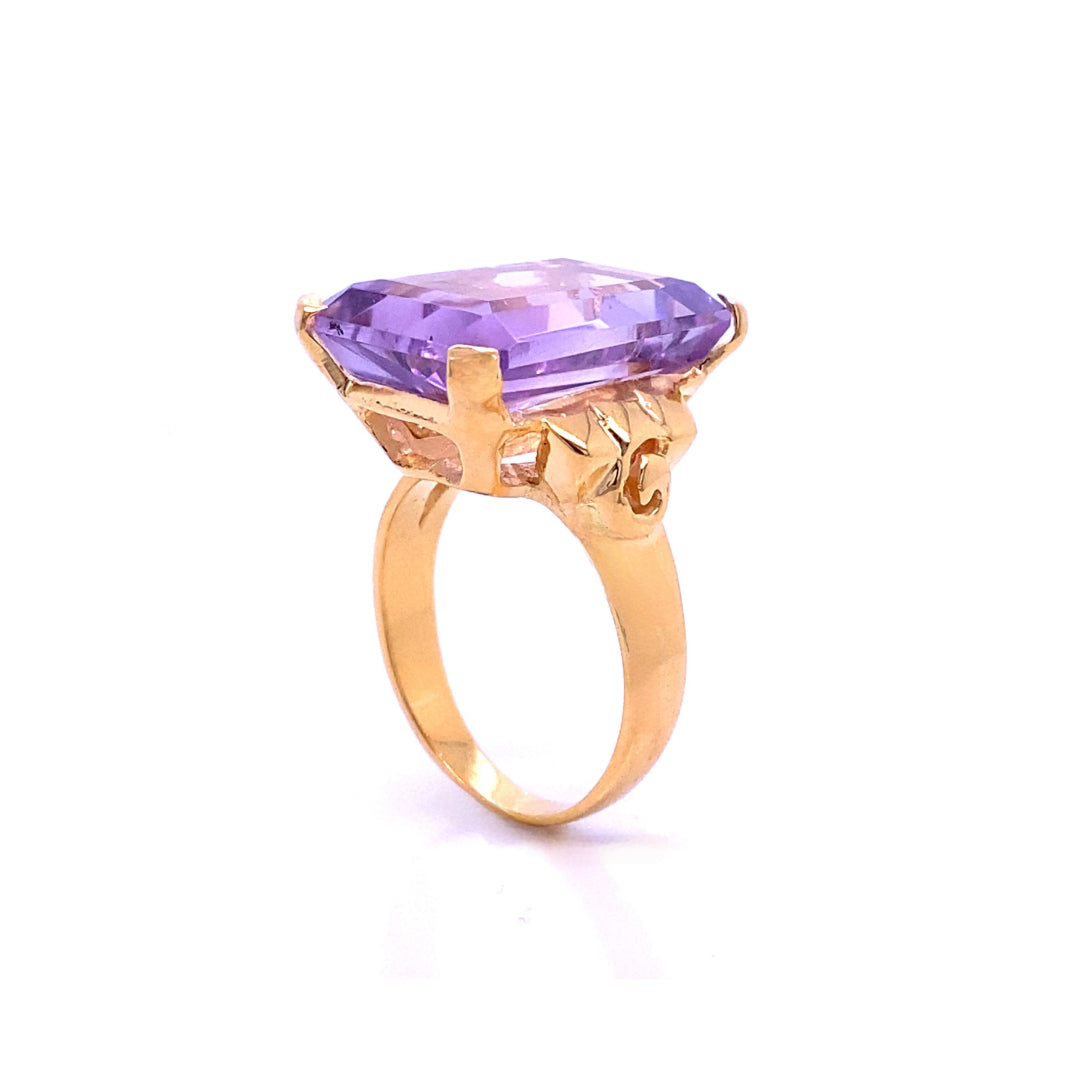 Gem Bazaar Jewellery Women's Orange Purple Reign In Orange