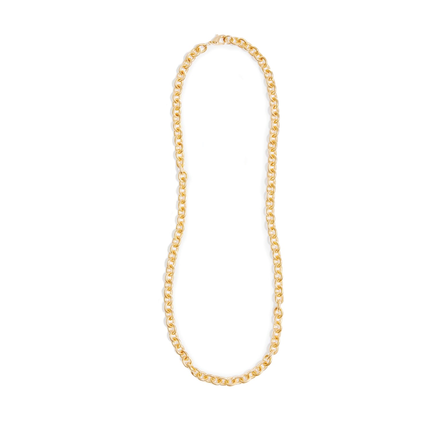 Women’s Belveled Small Loop Chain Necklace Lovard