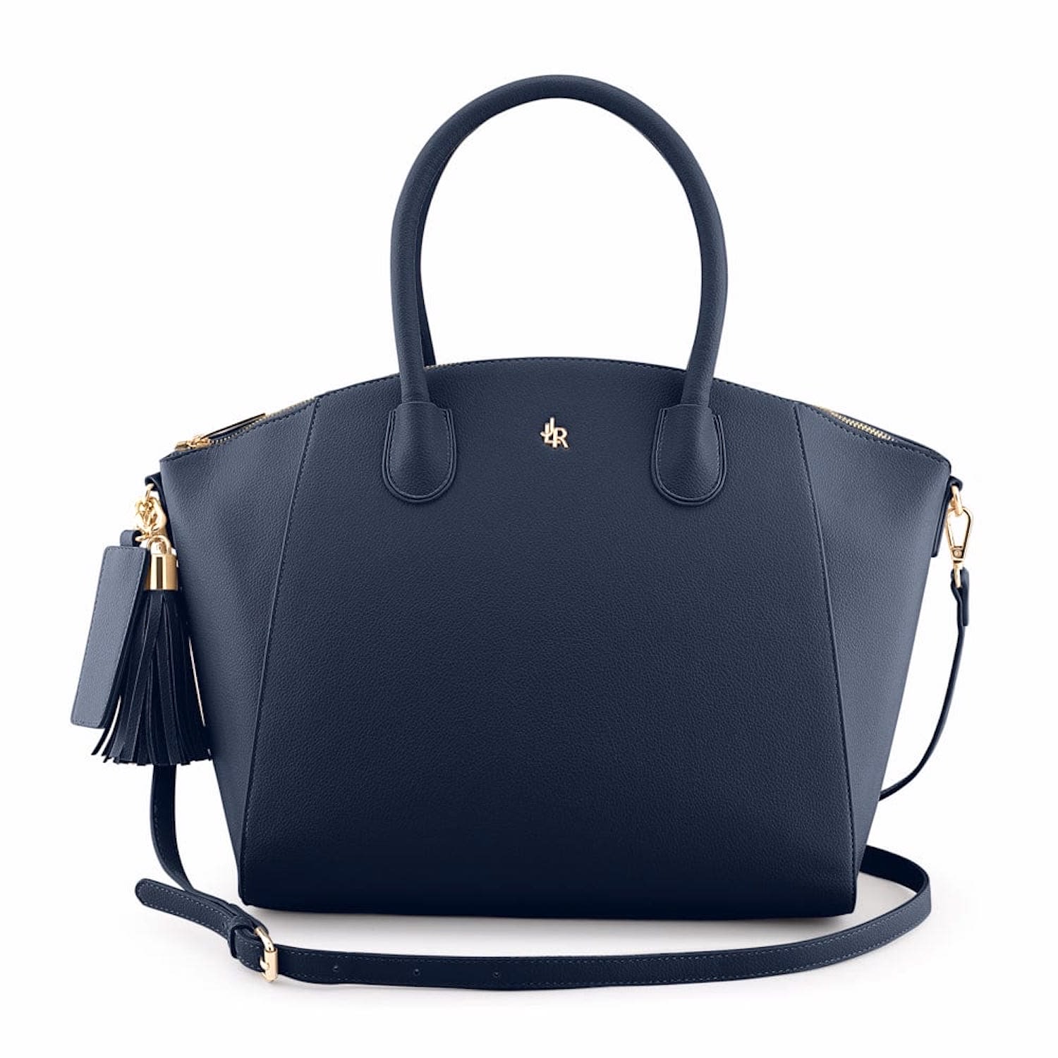 Women’s Blue Zander Maxi Top Handle Bag - Navy Jlr London