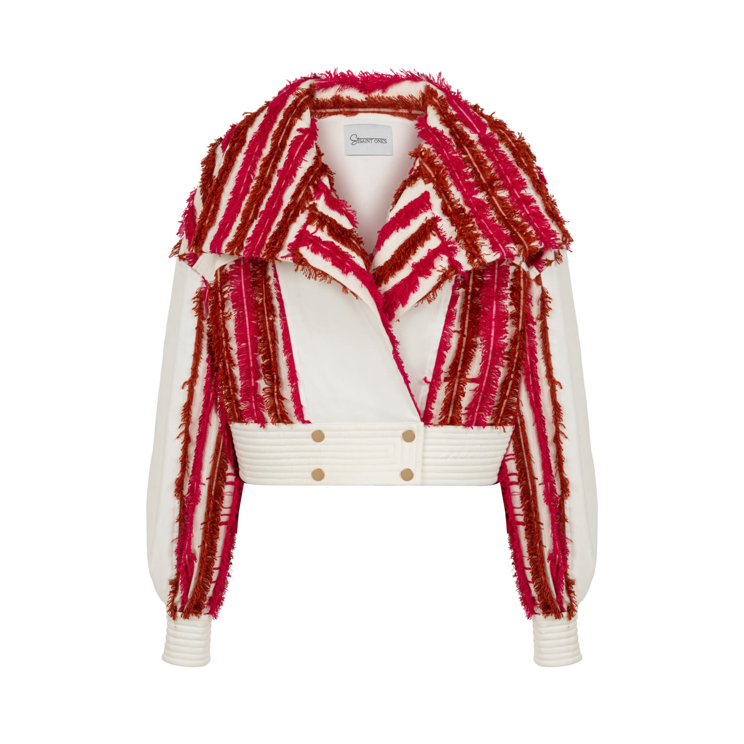 Saint Ones Women's Pink / Purple Strada Jacket In Pink/purple