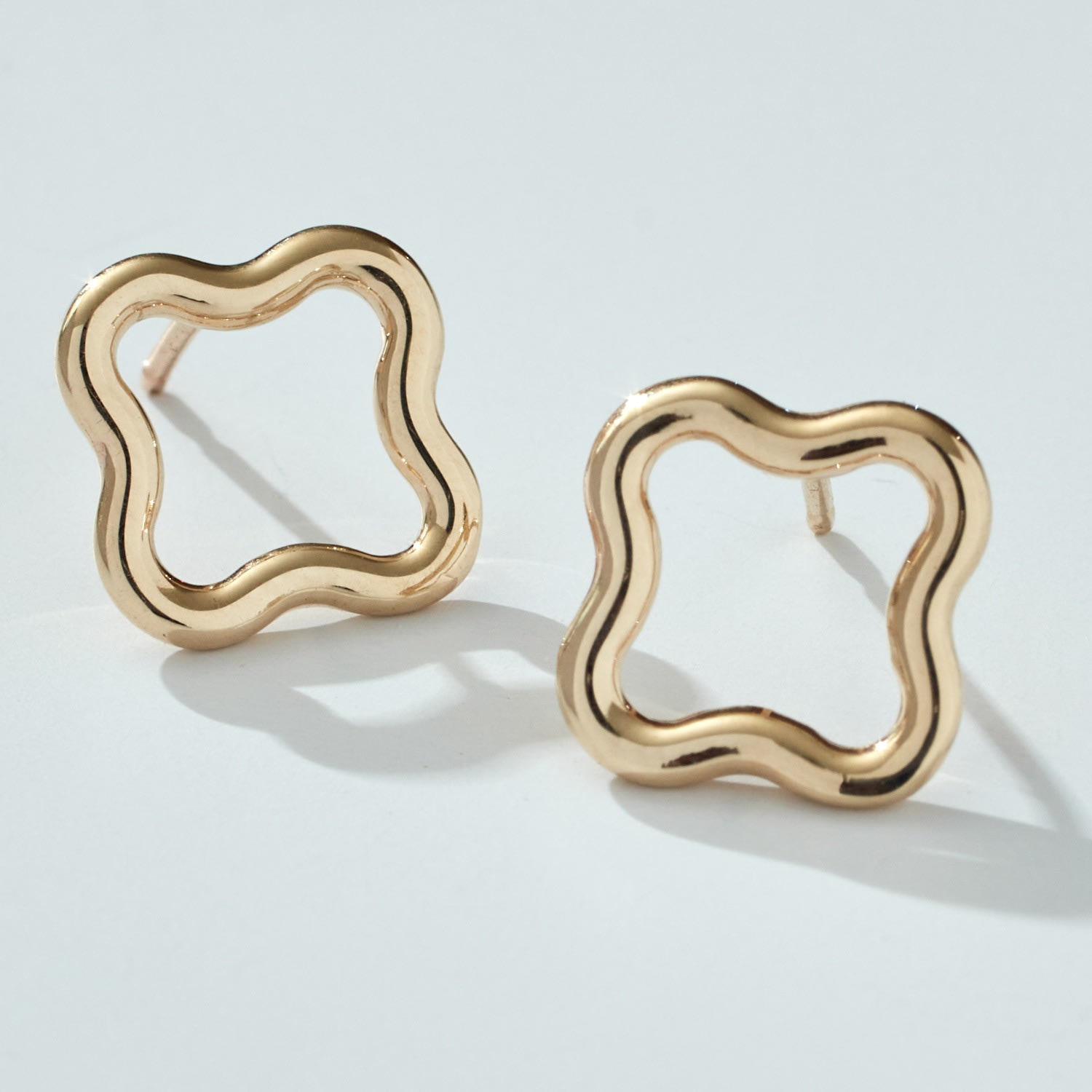 Saint Botolph Women's  Logo Stud Earrings In Gold In Gold