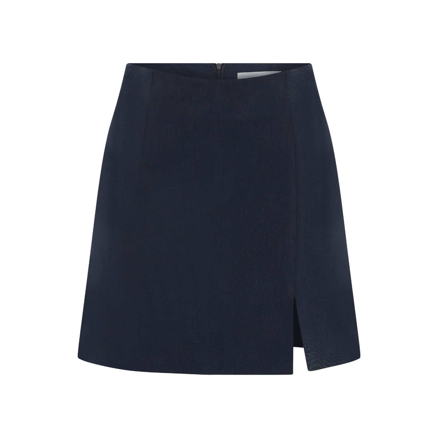 Nazli Ceren Women's Vance Navy Blue A Line Mini Skirt In Blue