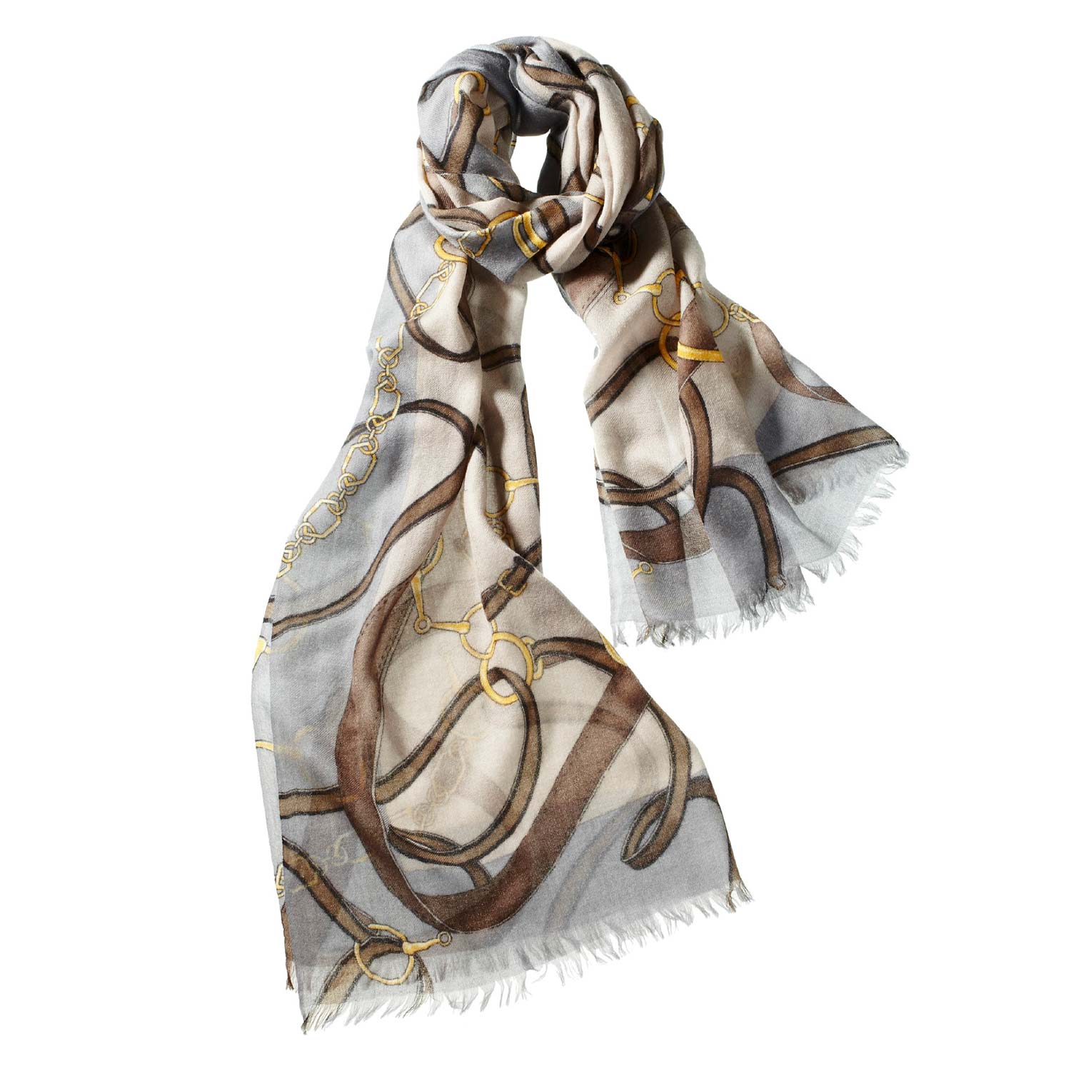 Women’s Alpine Cashmere Cavallo Scarf - Pecan