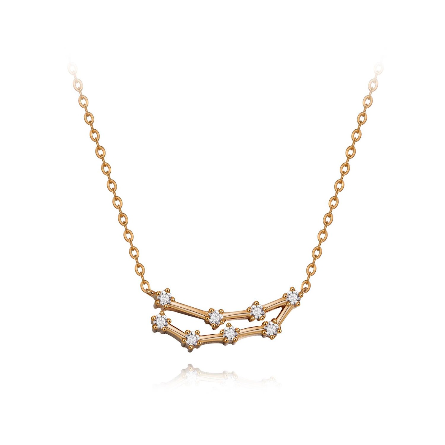 Women’s Gold Capricorn Constellation Necklace Kathryn New York