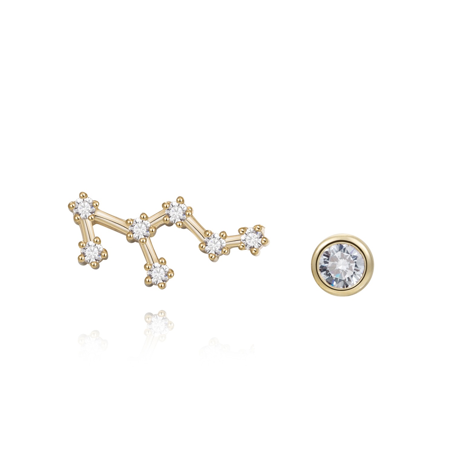 Leo constellation earrings sale