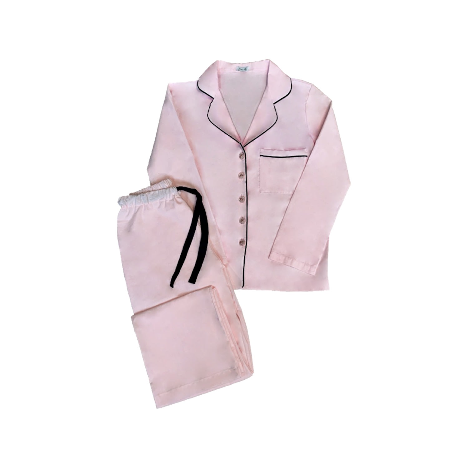 Lula-ru Women's Pink / Purple Pink Emily Pj Set In Pink/purple