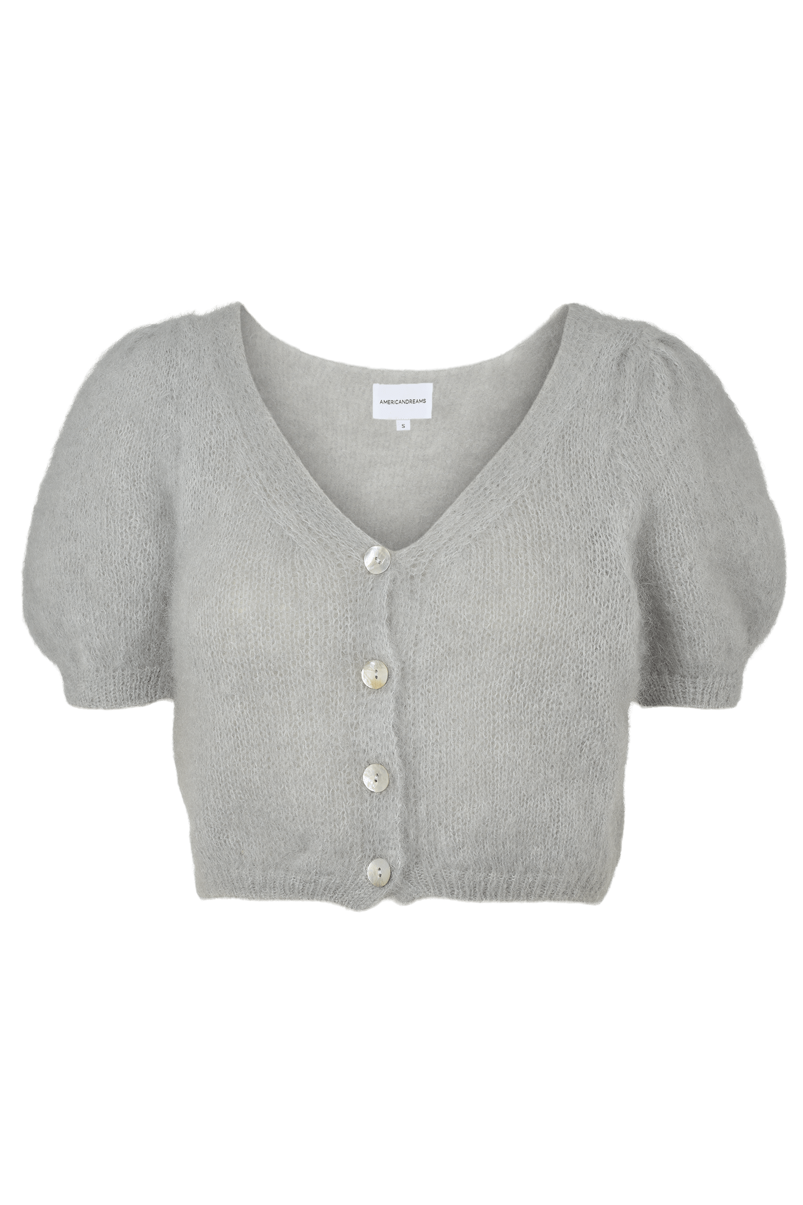 Americandreams Women's Harper Cardigan Light Grey