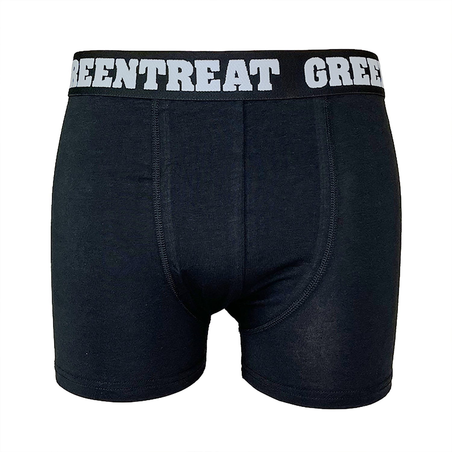 Black / Blue Men’s Boxers Black And Sky Blue Extra Large Greentreat