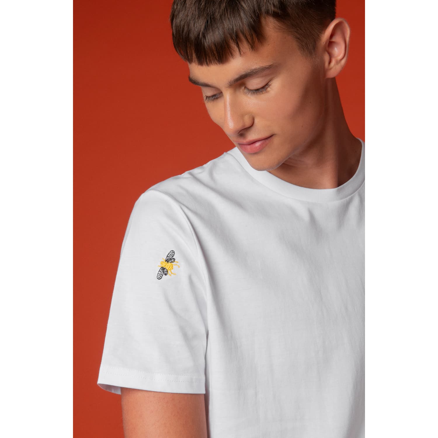 Embroidered Beads Cotton T-Shirt - Men - Ready-to-Wear