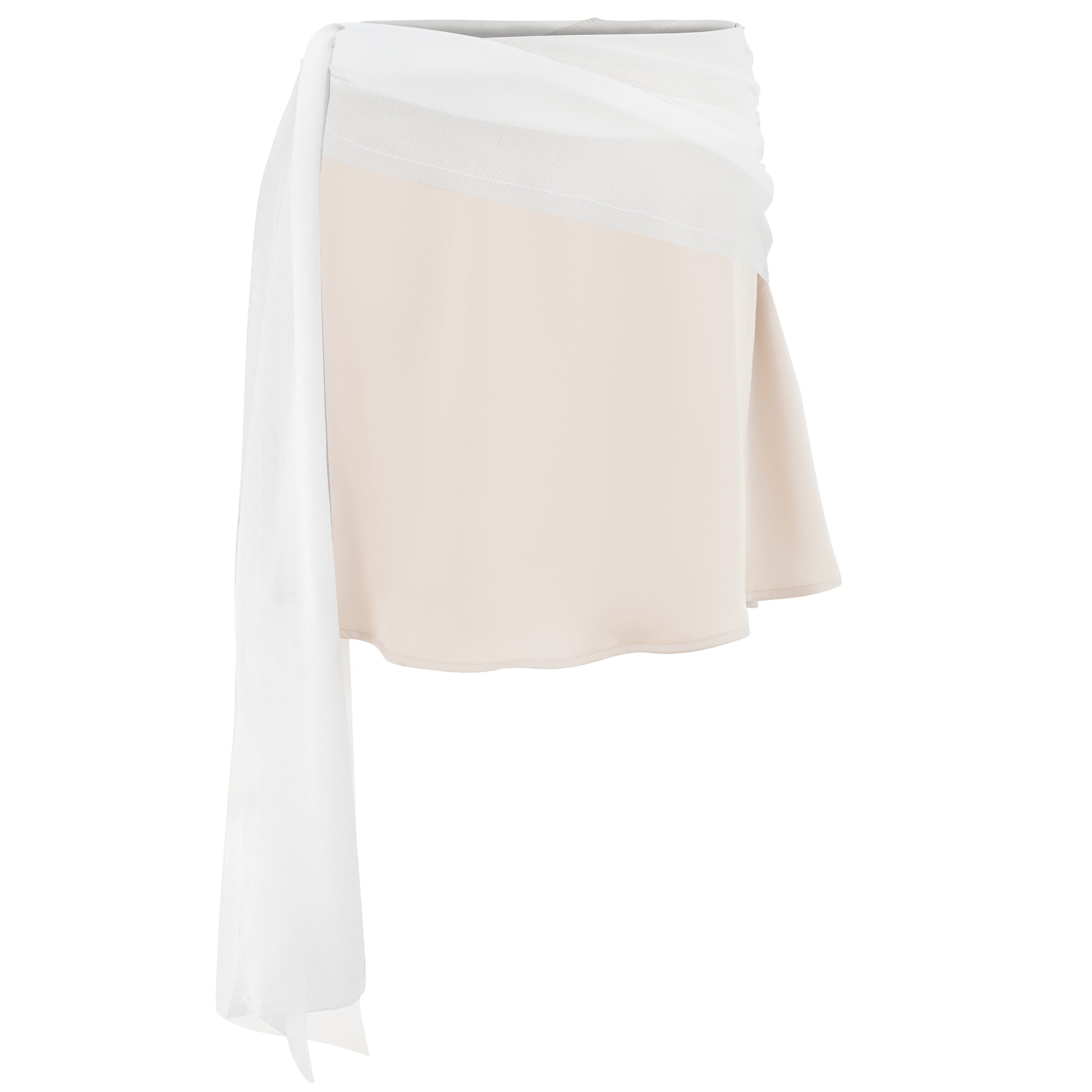 Motional Muse Women's Neutrals / White Robbie Skirt - Beige