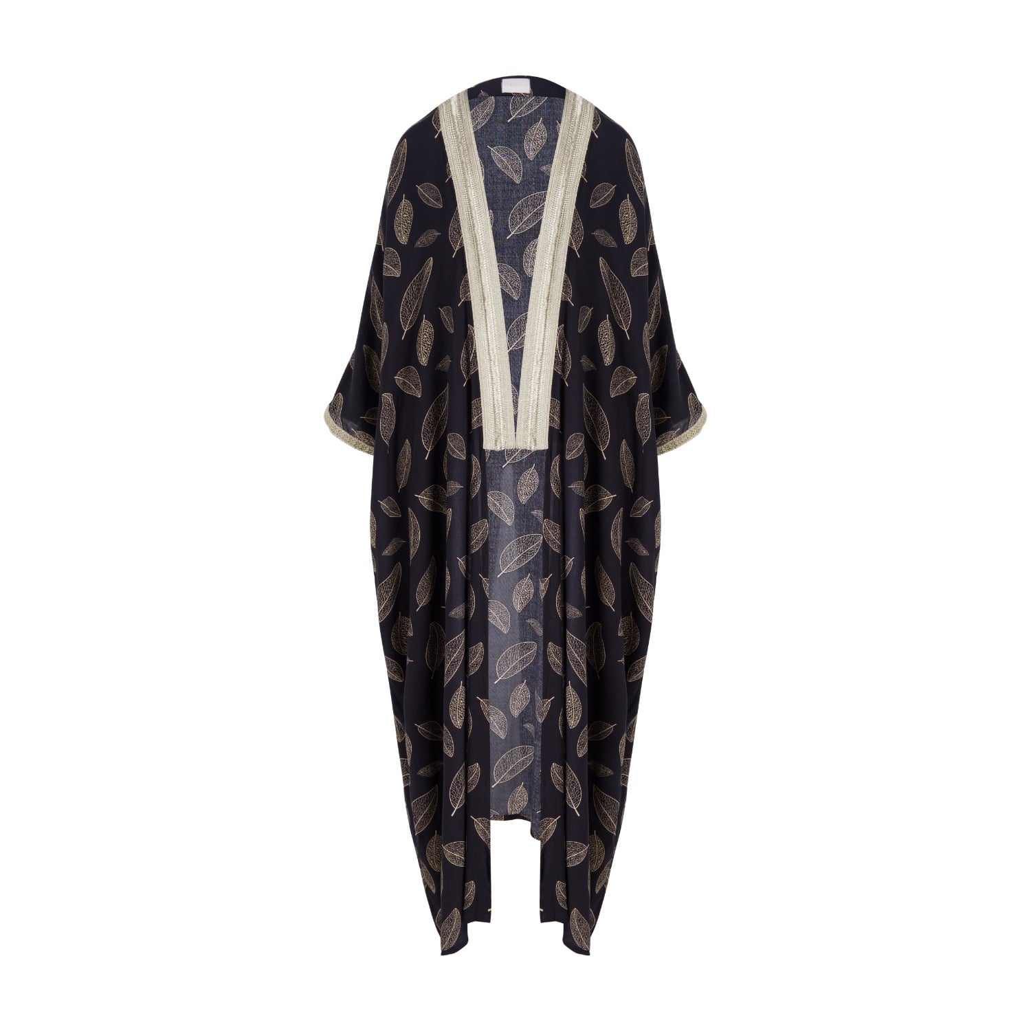 Joy Borrello Women's Black / Gold Meiji Kanazawa Kimono - Black In Black/gold