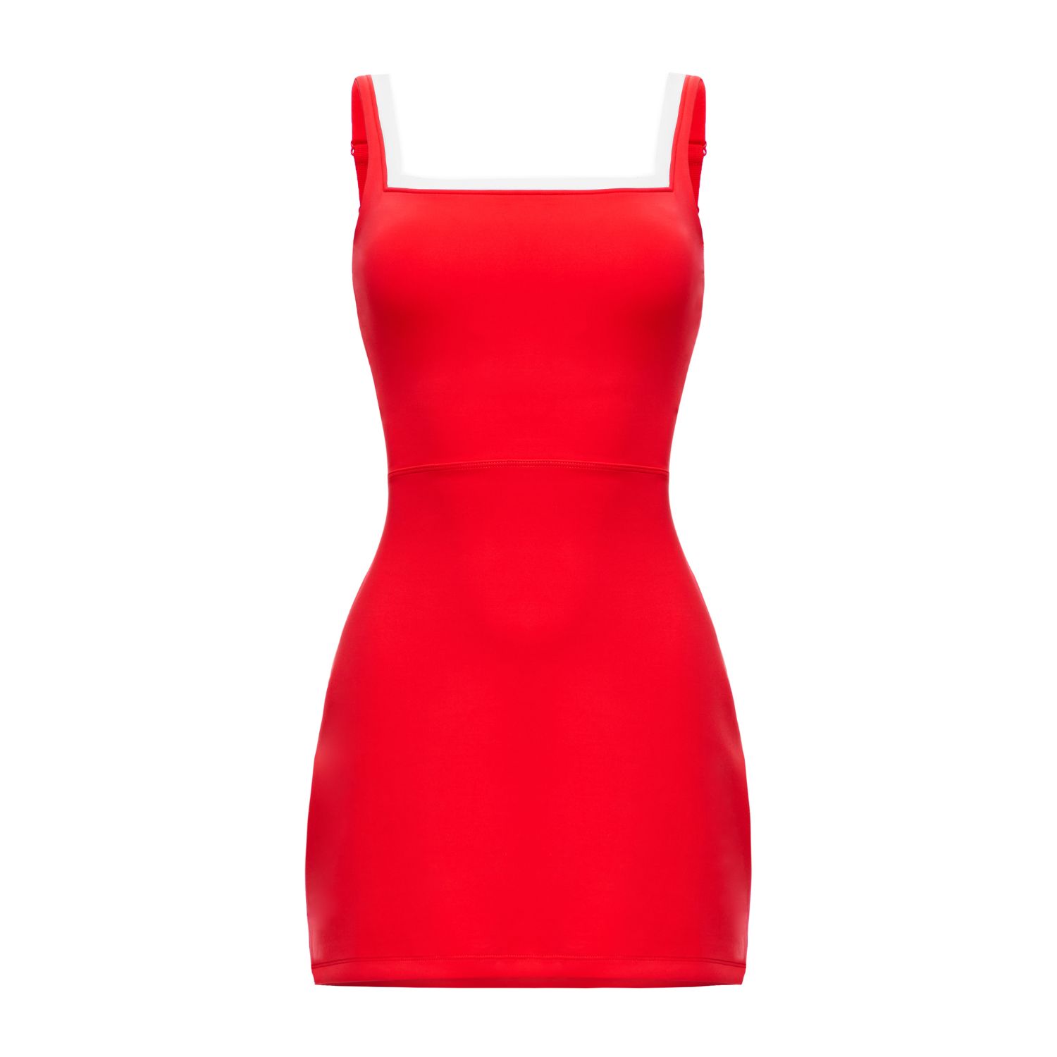 Goldie Byrd Cami Tennis Dress In Red