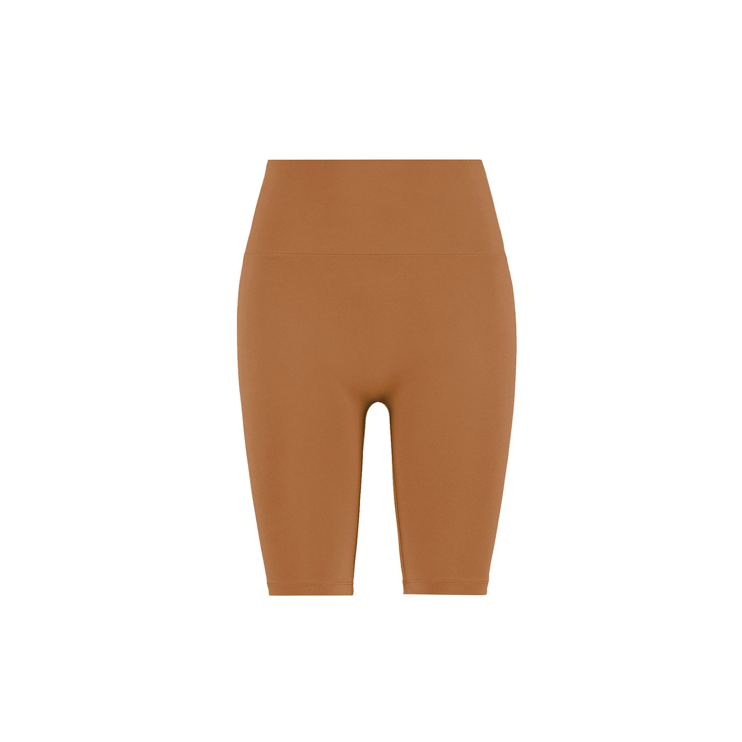 Yes Flâneuse Women's Neutrals Erin Ruffles Edition Silky Soft Biker Leggings Sugar Almond