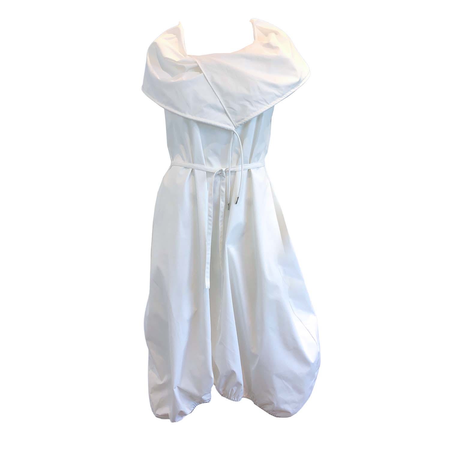 Snider Women's White Gardenia Dress In White