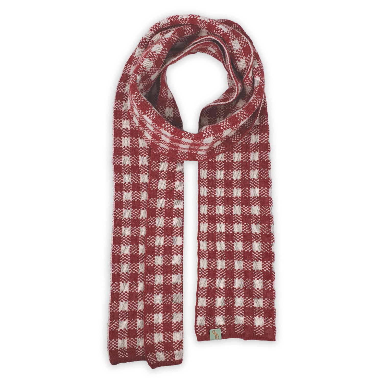 Otto & Spike Women's Scarves - Grandpa - Poppy Red In Red