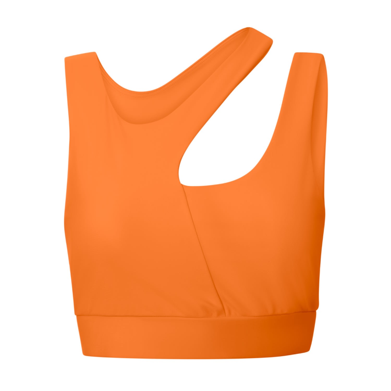 Komi Studios Women's Yellow / Orange The Maddox Sports Bra In Mars In Yellow/orange