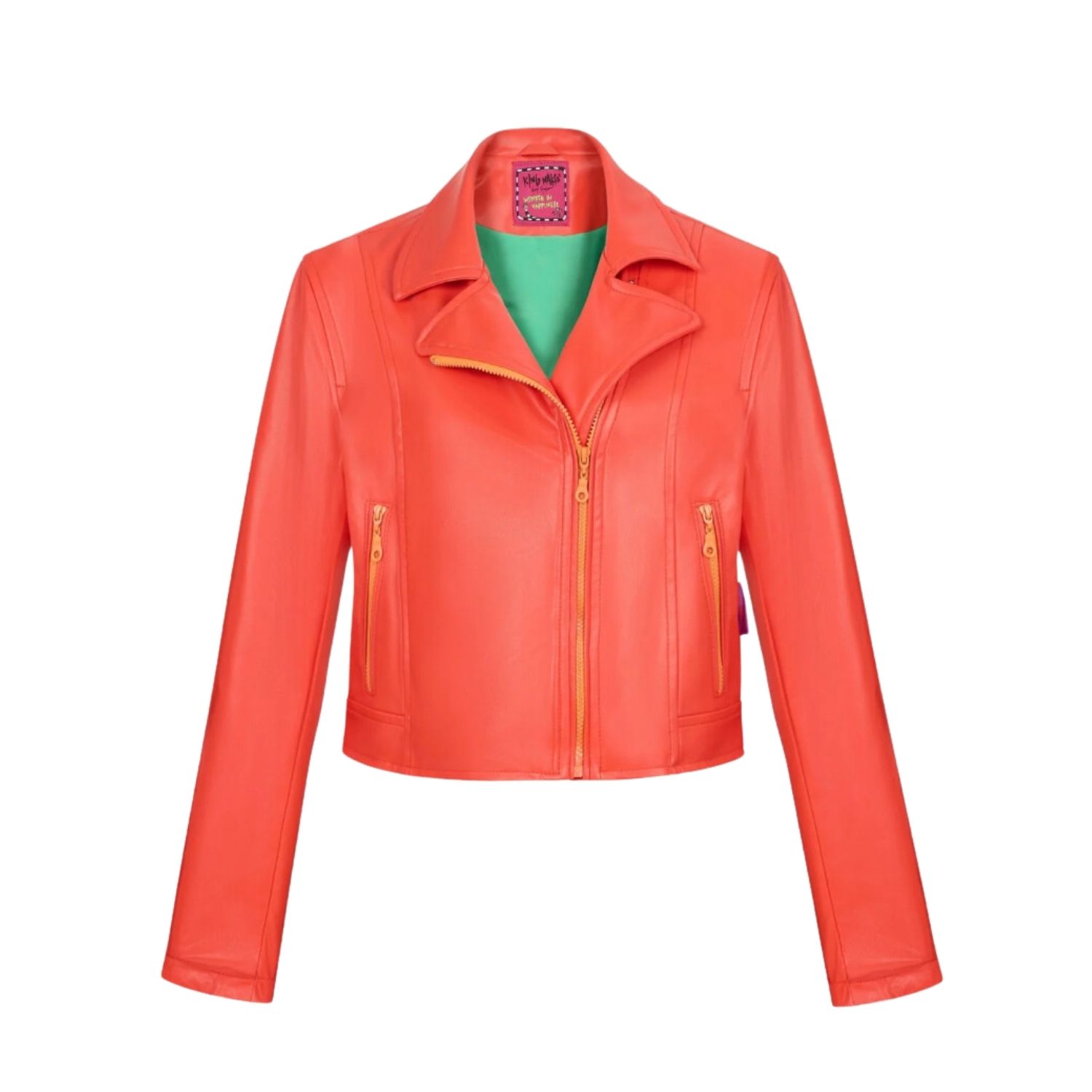 Women's Pink Keep It Together Vegan Leather Jacket | One Size | King Naked
