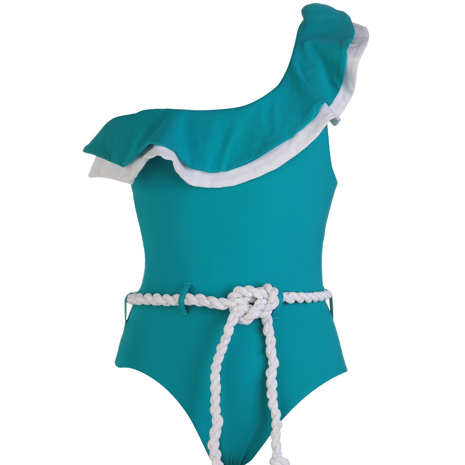 Women’s Green Orla Swimsuit Turquoise Extra Small Lula-Ru