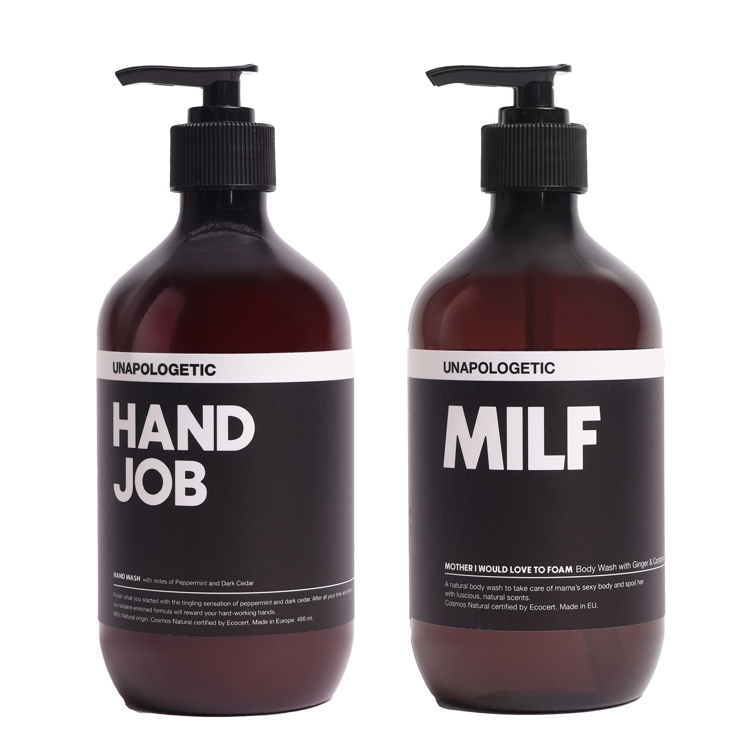 Unapologetic Hand Job And Milf Gift Set In Green