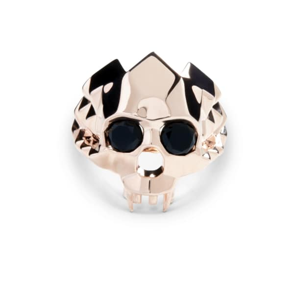 Gucci Vampire Skull Ring Rose Gold