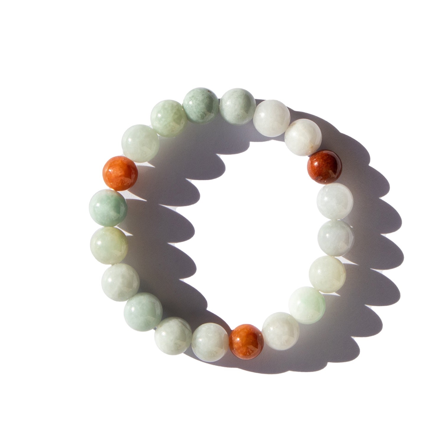 Seree Women's Pea Beaded Jade Bracelet In Neutral