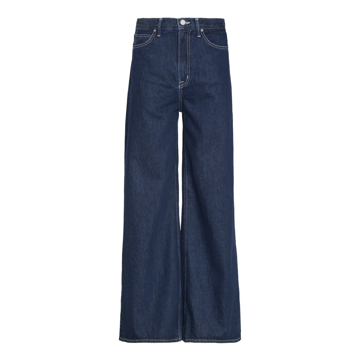 Noend Denim Women's Blue Heather Baggy Jeans In Silver Lake In Blue