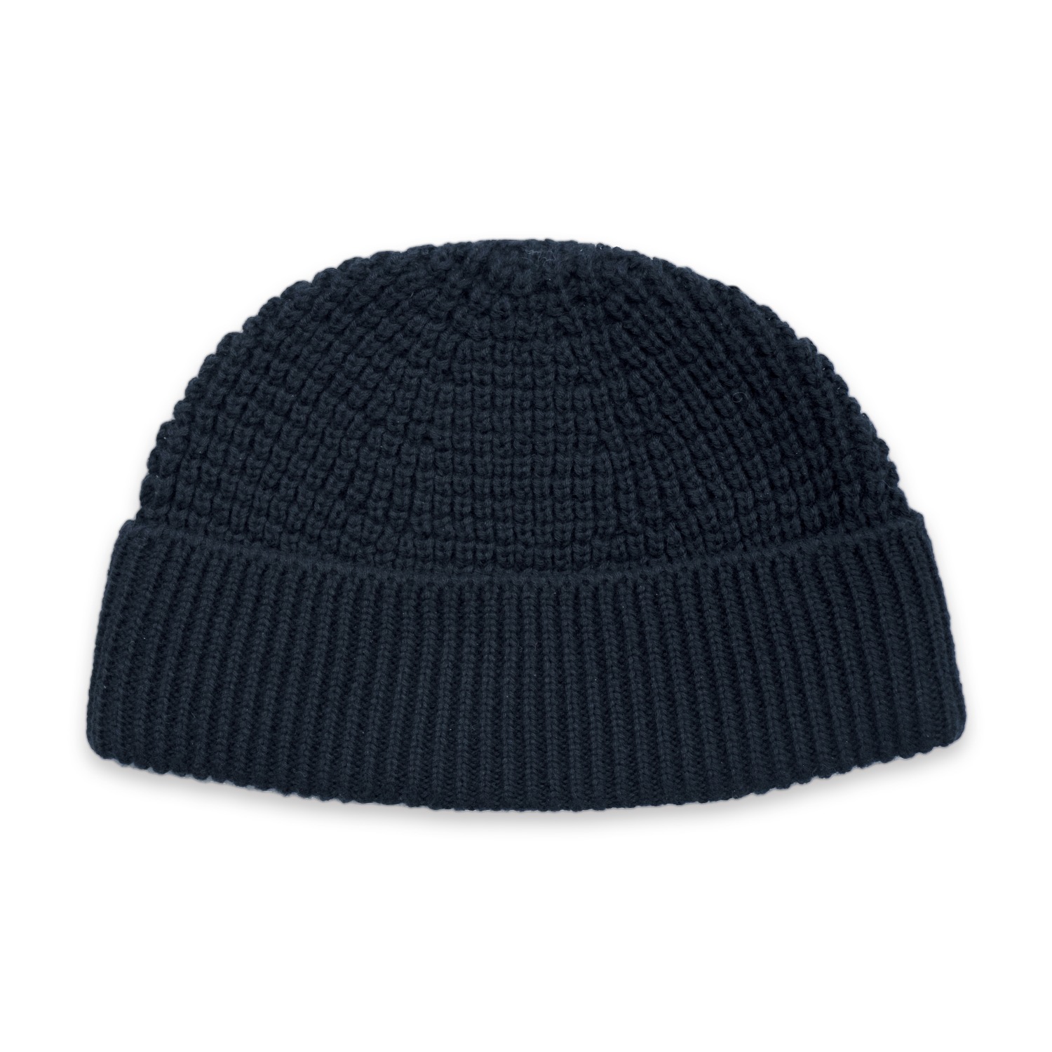 Paul James Knitwear Men's Blue Lightweight Cotton Docker Whitby Beanie - Navy In Blue