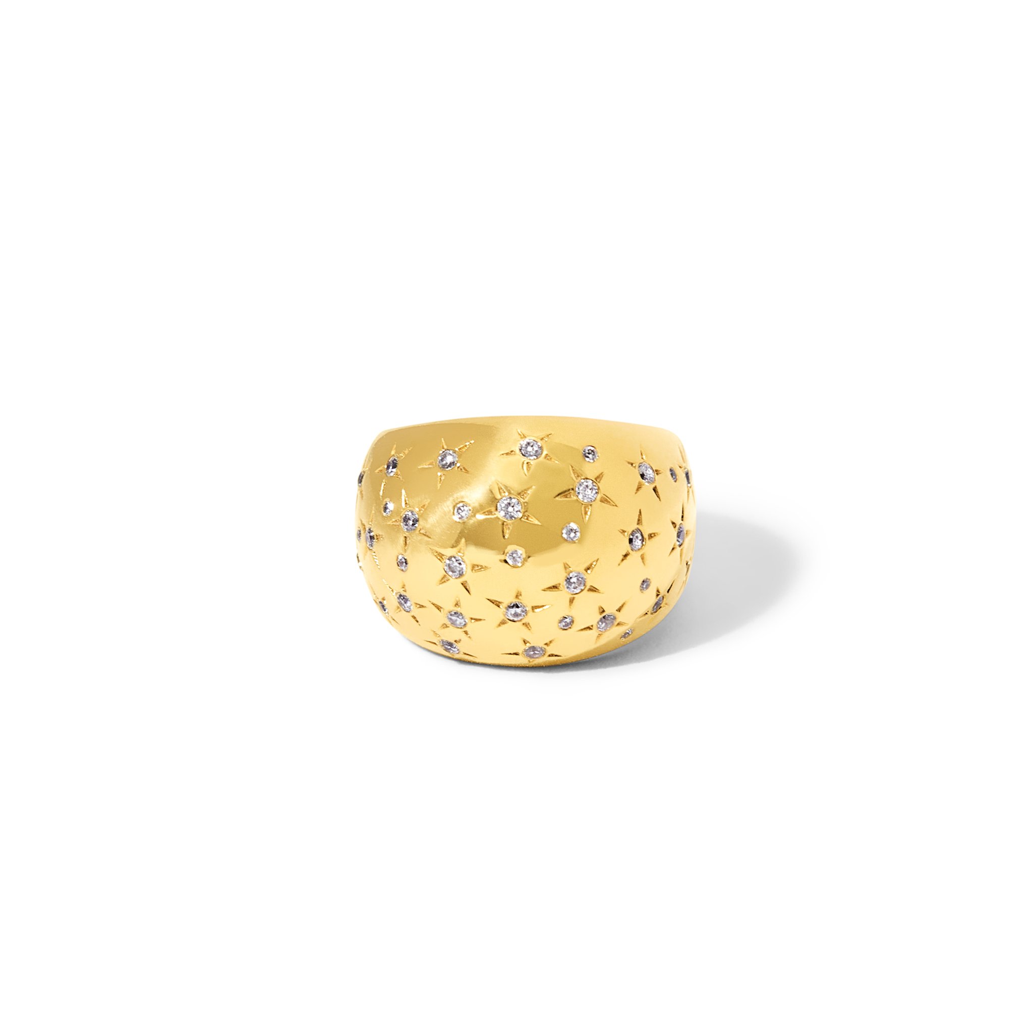 Women’s Gold Fizzy Ring Minnie Lane