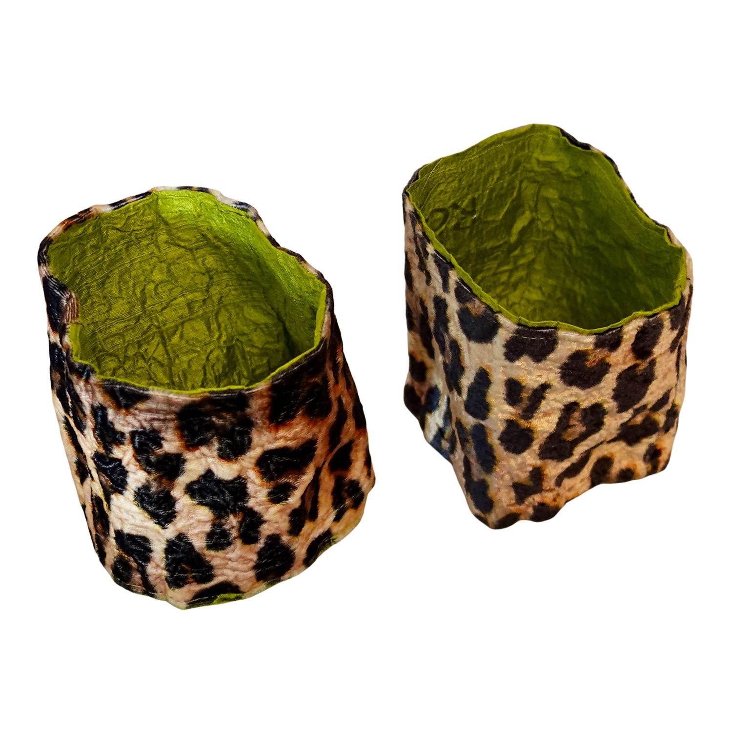 Romer Millinery Women's Neutrals / Green Morphy Moldable Wrist Cuff Animal Set Of Two