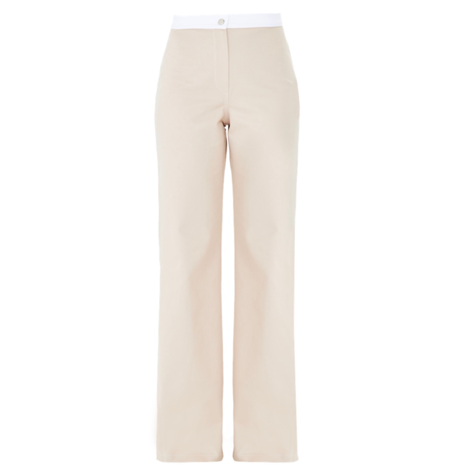 Ariana Bestepe Women's Neutrals Adelle Beige Wide Leg Pants In Brown