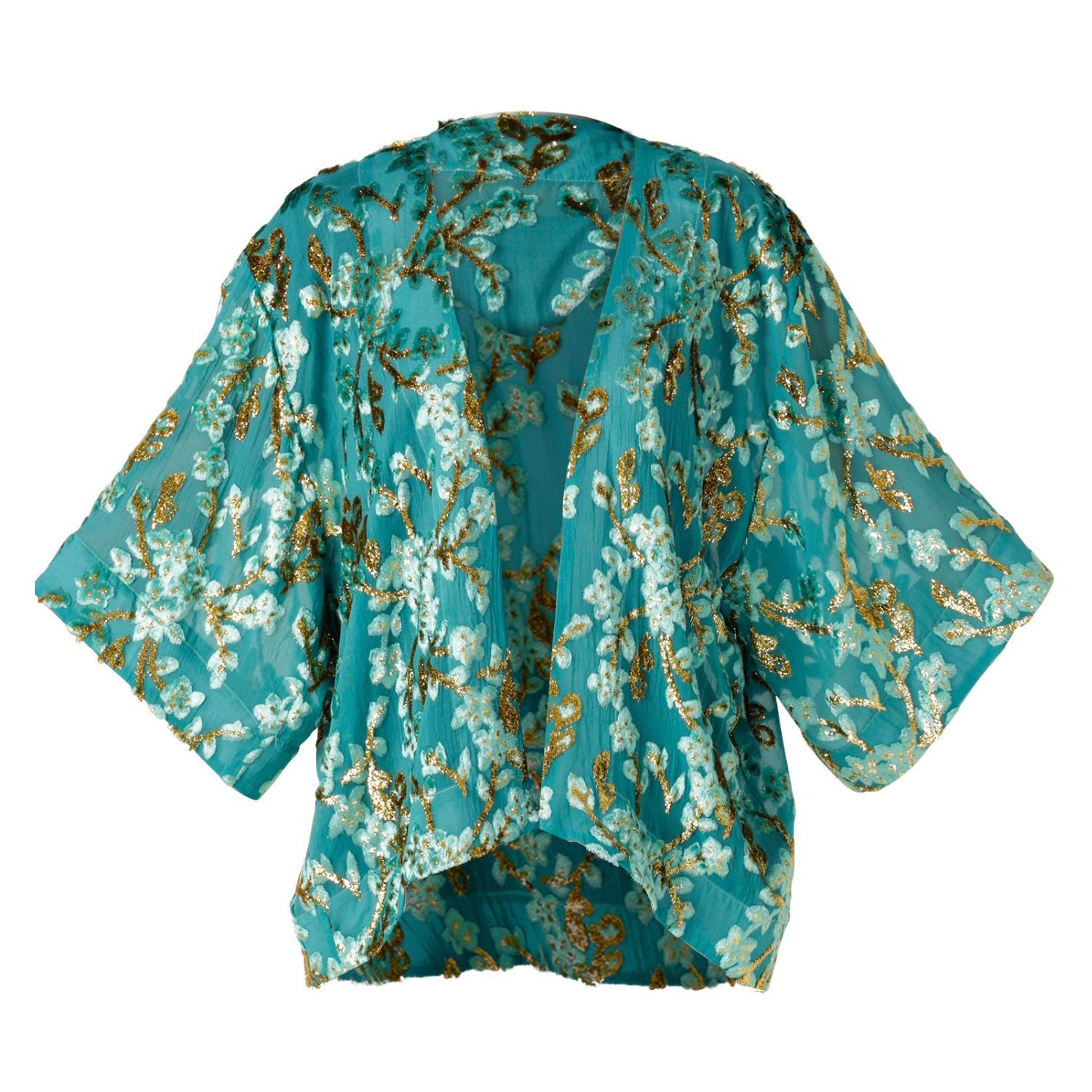 Sacha Drake Women's Blue Blossom Kimono In Blue
