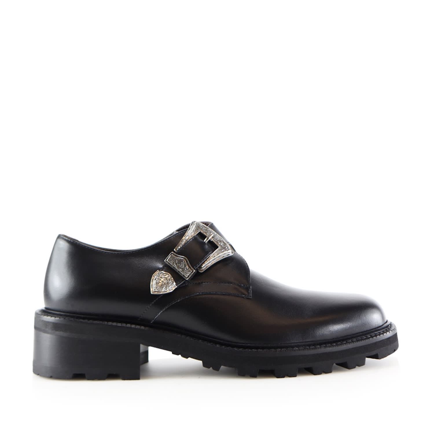 Notabene Women's Chia Loafer, Black Leather In Black