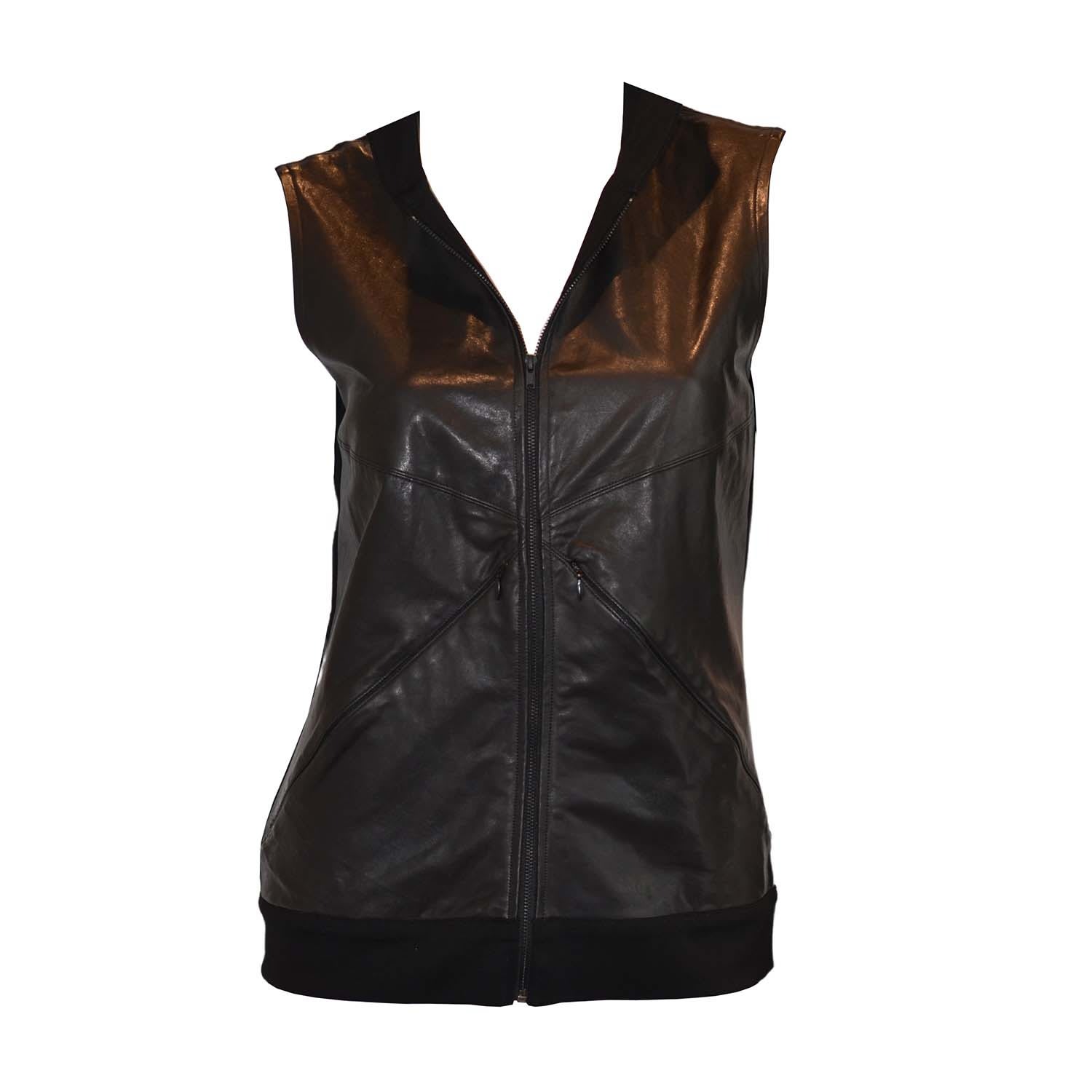 Snider Women's Black Viola Vest In Black