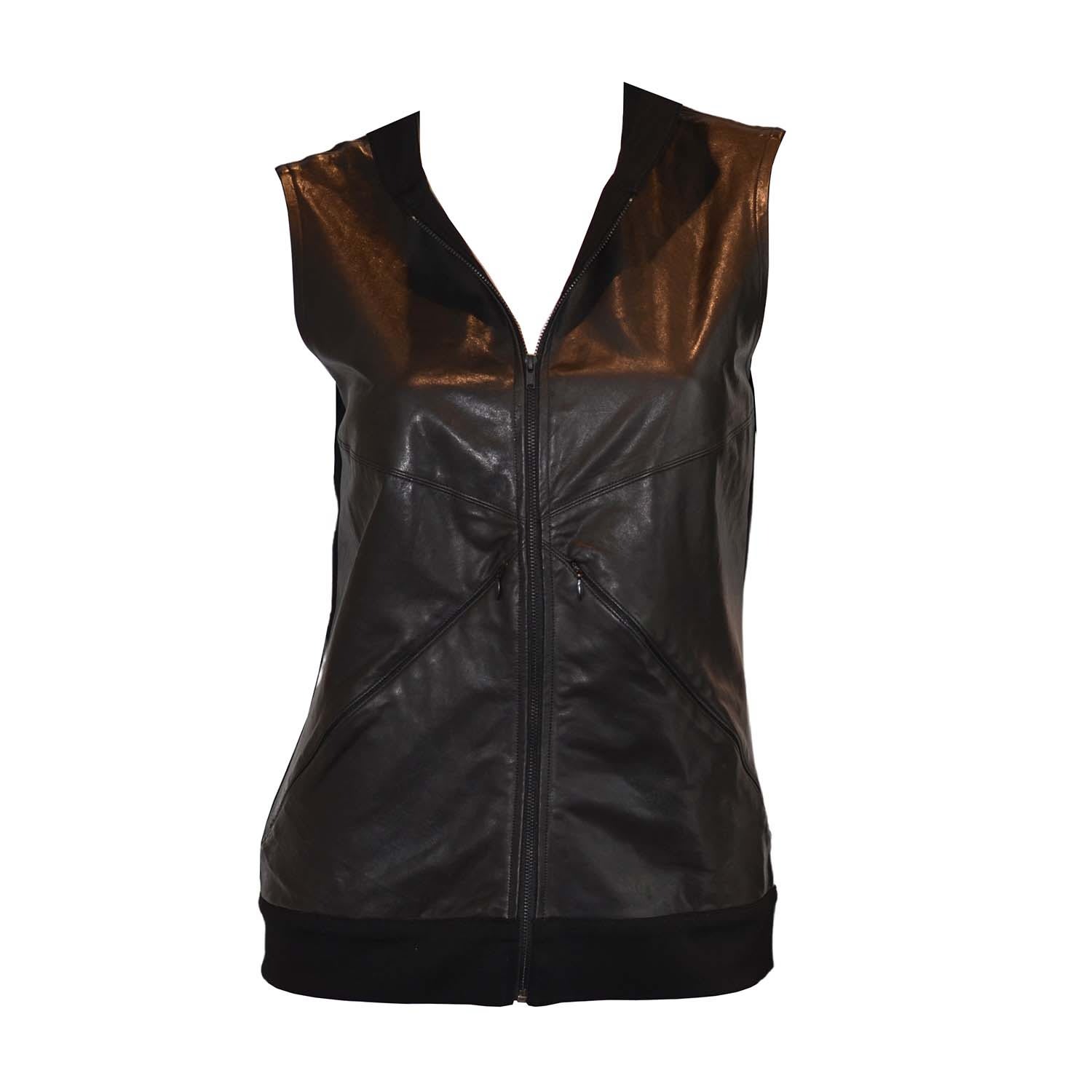 Women’s Black Viola Vest Extra Large Snider