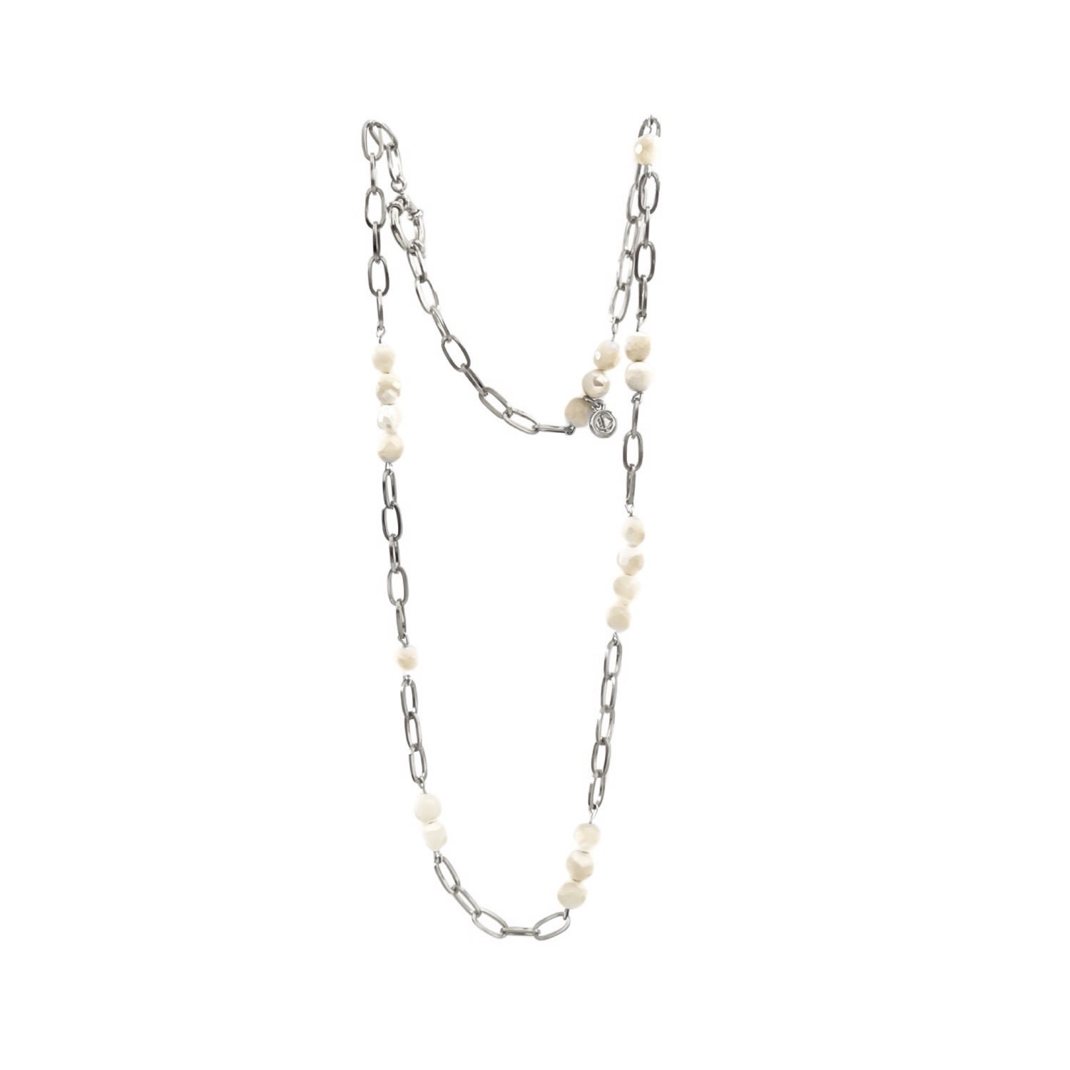 Women’s Valentina Moonstone Silver Necklace Cvlcha