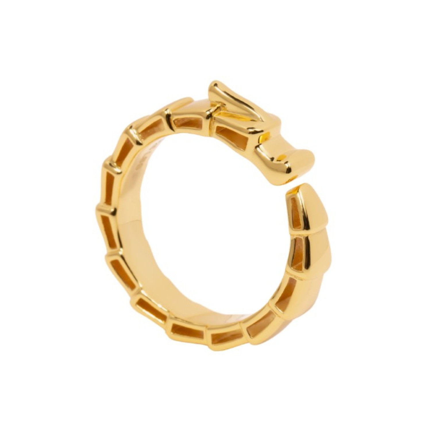 Little Sky Stone Women's Gold Fiery Dragon Ring