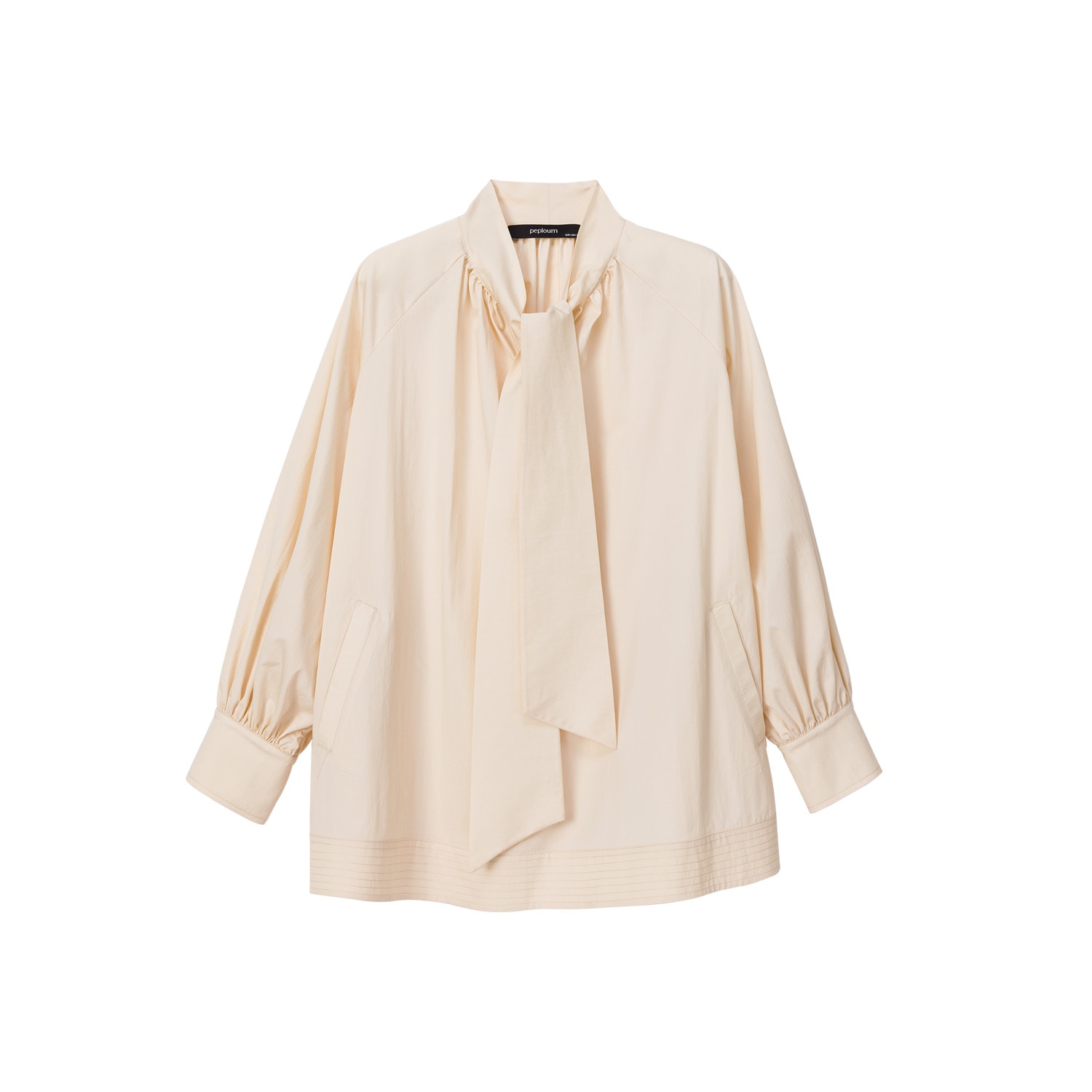 Peploum Women's Yellow / Orange Tampo Blouse In Yellow/orange