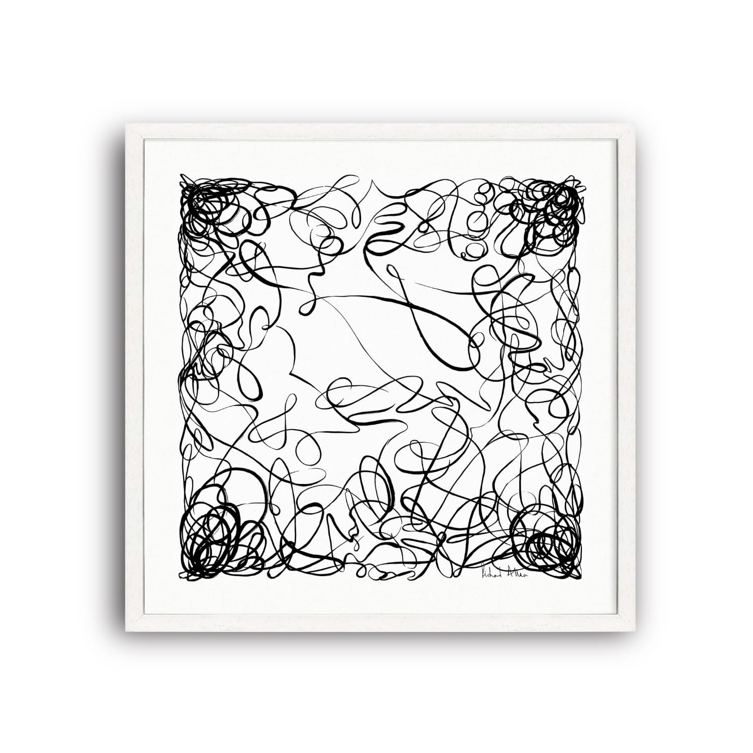 Richard Allan London Black / White Mono Elegance Art Print