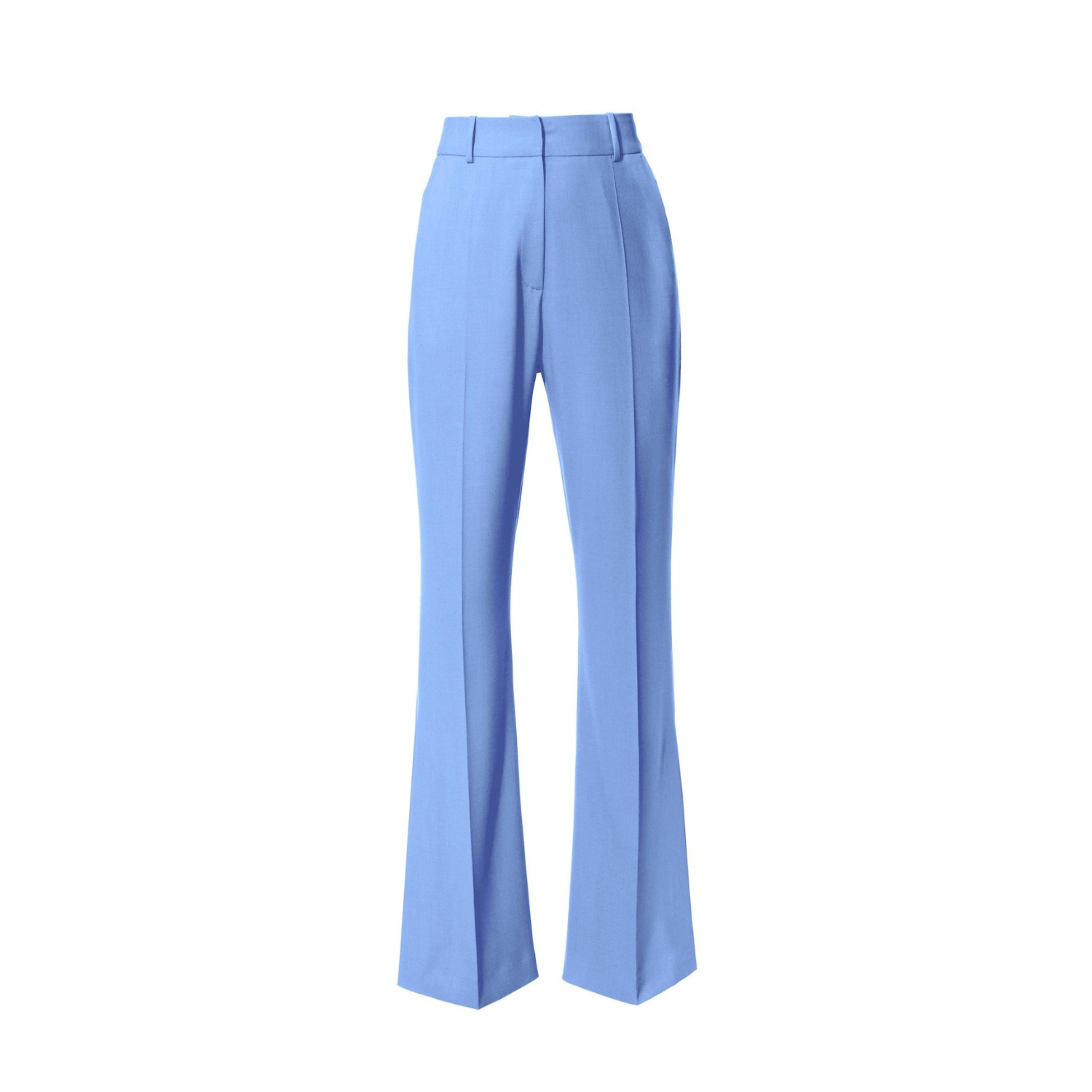 Aggi By Halewski Women's Blue Camilla Skyway Flared Pants In Blue