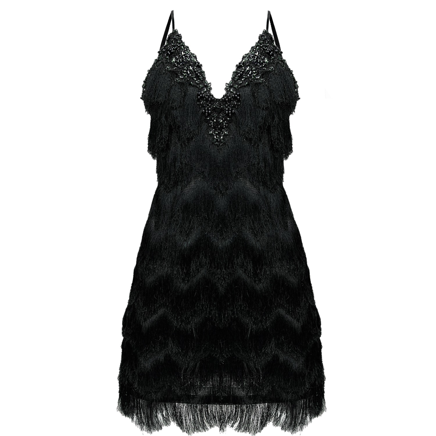 Gatsby Cocktail Dress Black | Angelika Jozefczyk | Wolf & Badger