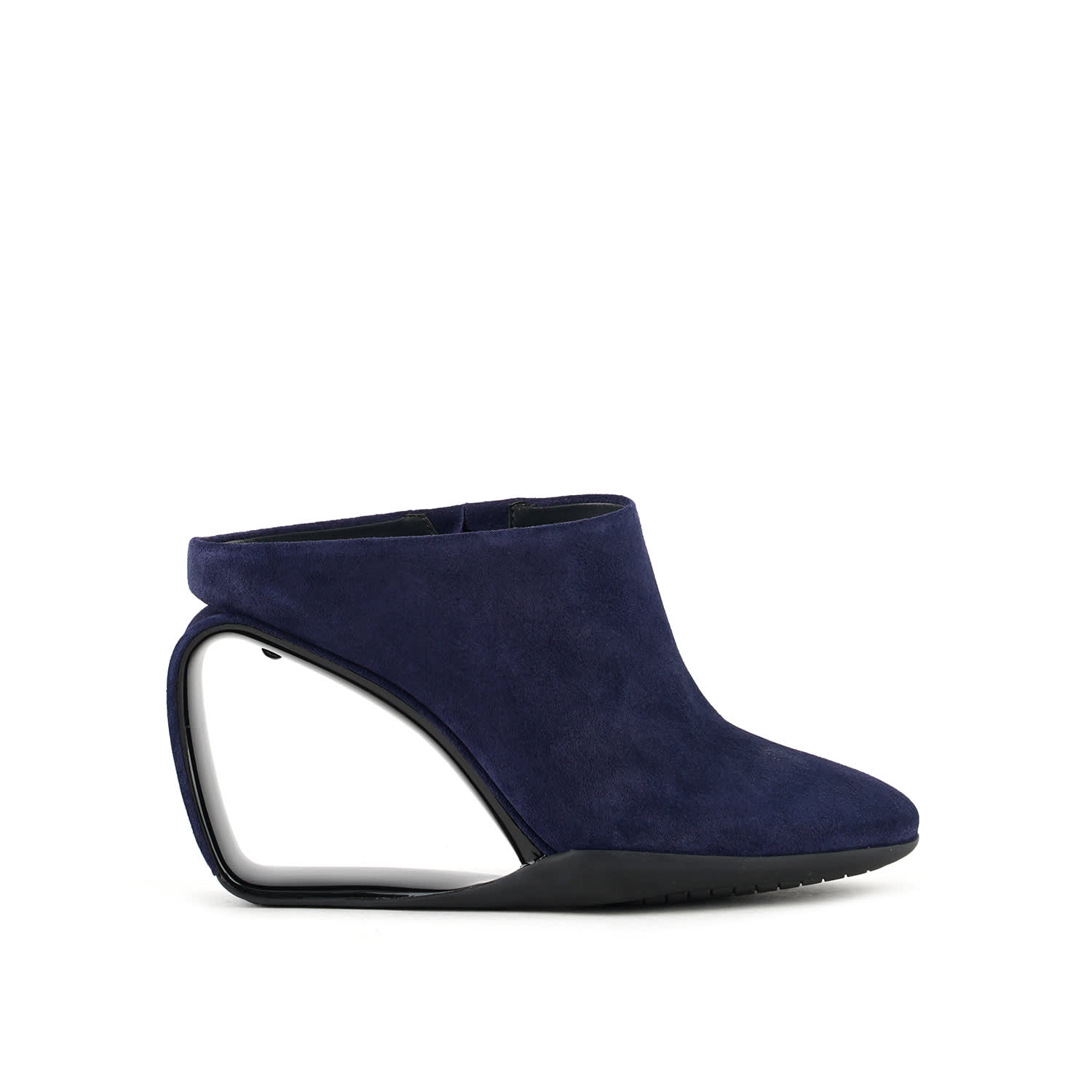 United Nude Women's Mobius Mule Hi - Midnight Blue In Black