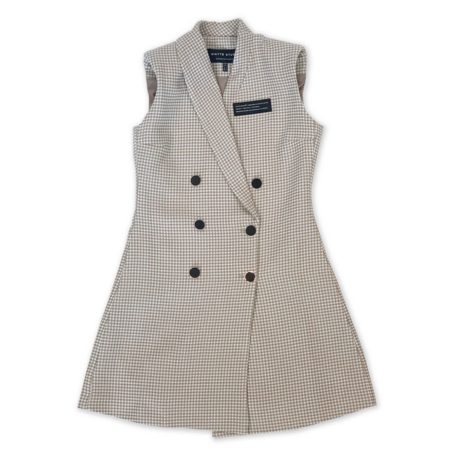 dark green blazer dress