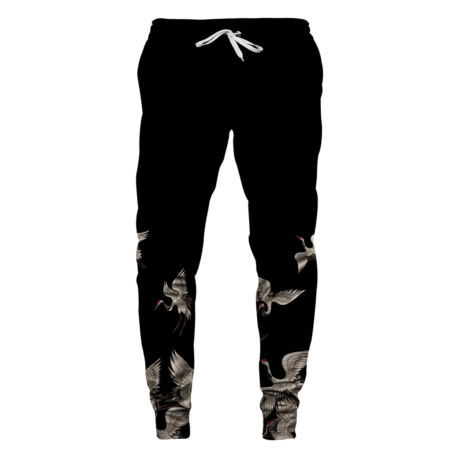 Women’s Black Cranes Sweatpants Extra Large Aloha from Deer