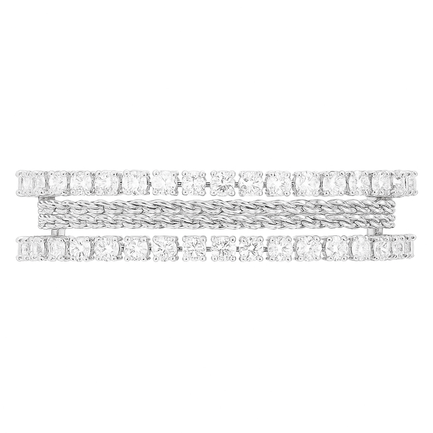 The Gala Women's Silver Aurora Double Row Bracelet In Silver