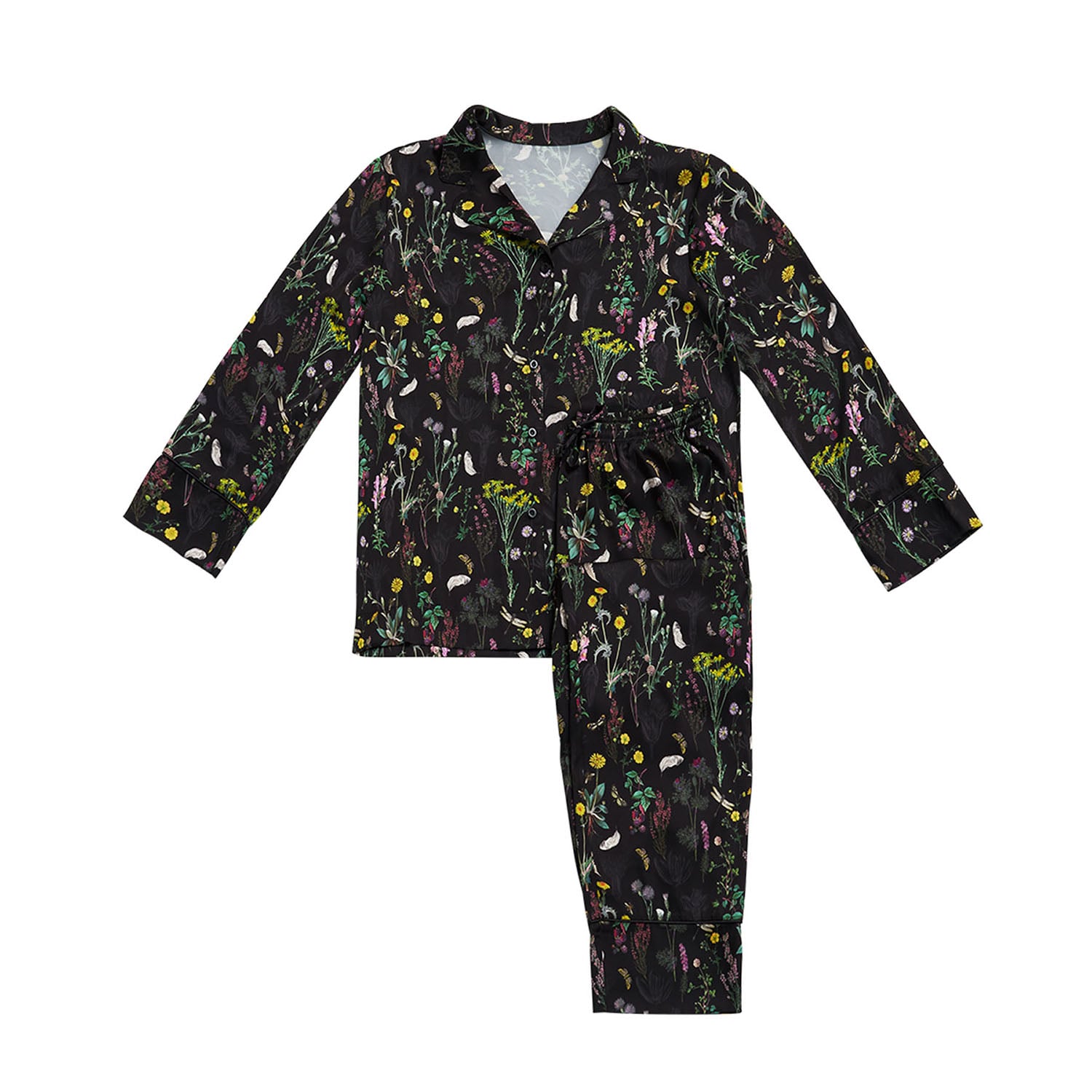 Fable England Women's Black Wilderness Pyjamas In Black