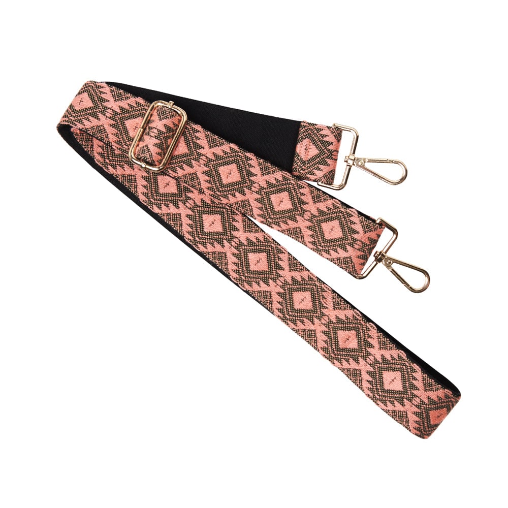 Pink Ashley Crossbody Guitar Strap | Medium | Sidney Byron