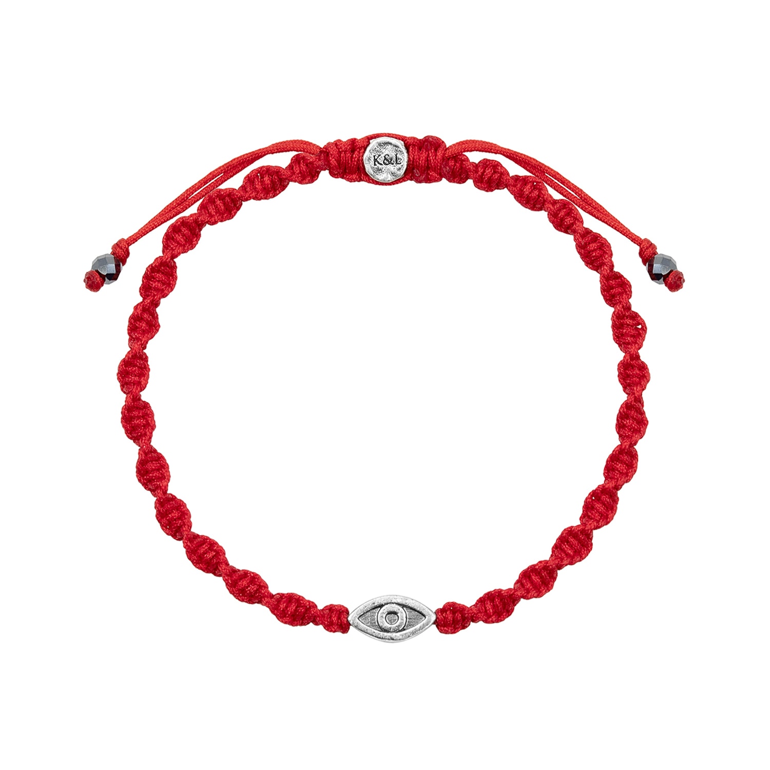 Karma And Luck Men's Ancient Protection - Red String Evil Eye Bracelet