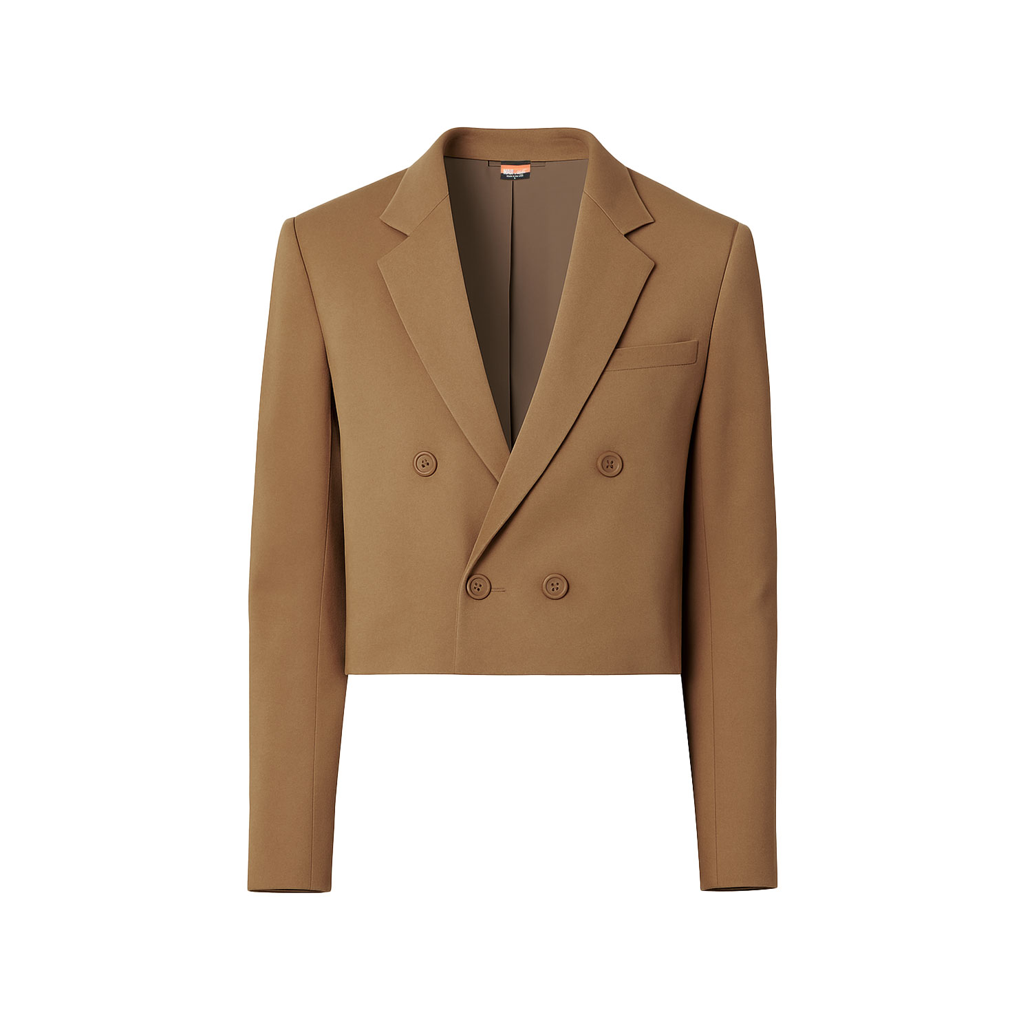 Maui X Lolita Men's Brown Bastien Tan Cropped Blazer